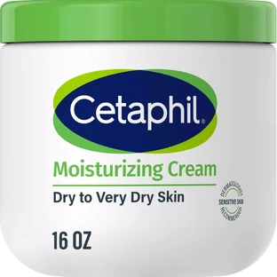 Крем для обличчя та тіла Cetaphil Moisturizing Cream зволожуючий для сухої та чутливої шкіри, 453 г 
