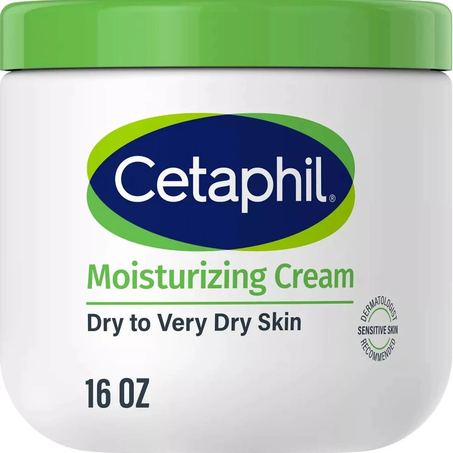 Крем для обличчя та тіла Cetaphil Moisturizing Cream зволожуючий для сухої та чутливої шкіри, 453 г : ціни та характеристики