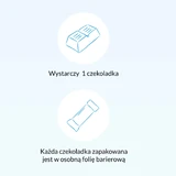 Мультилак Юніор Синбіотик, шоколадні цукерки, 20 шт.