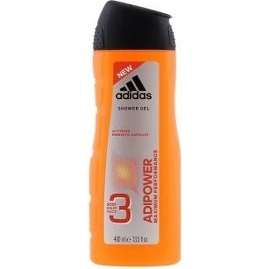 Гель для душу Adidas Adipower 1×400 мл, для чоловіків: ціни та характеристики