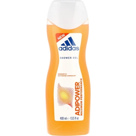 Гель для душу Adidas Adipower 1×400 мл, для чоловіків: ціни та характеристики