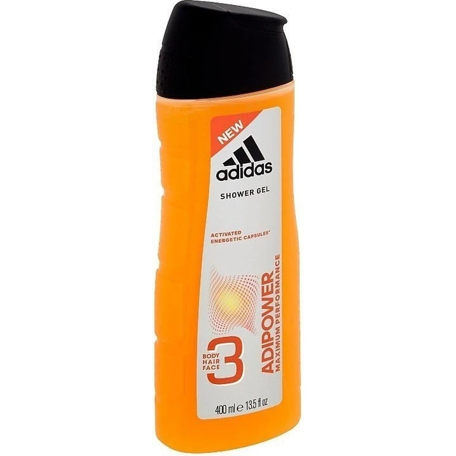 Гель для душу Adidas Adipower 1×400 мл, для чоловіків: ціни та характеристики