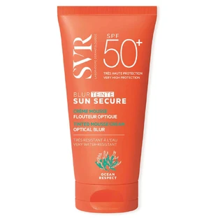 Сонцезахисна крем-пінка SVR Sun Secure Blur Hale Beige Rose SPF 50+, тонувальна, 50 мл