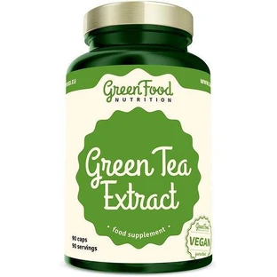 GreenFood Nutrition Экстракт зеленого чая 1×90 капс, пищевая добавка