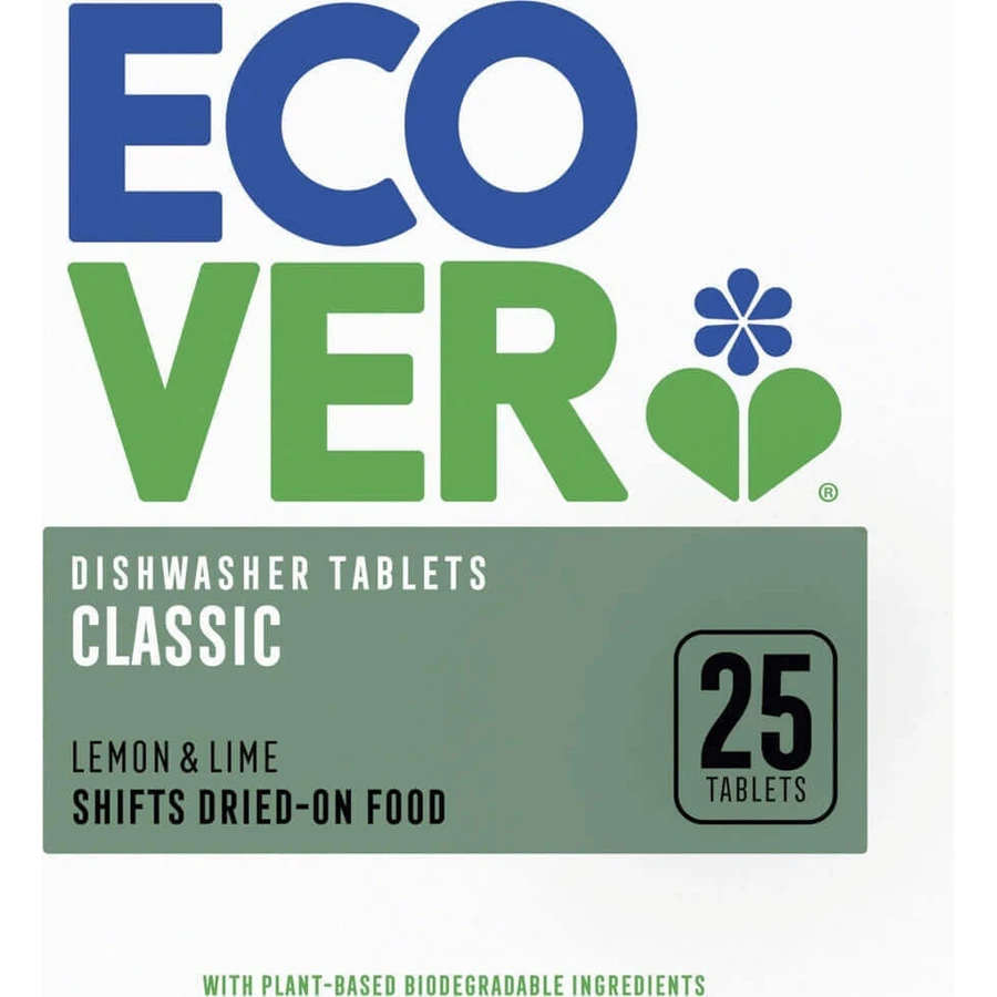 Таблетки для посудомийної машини ECOVER 1х25 шт, таблетки для посудомийної машини: ціни та характеристики
