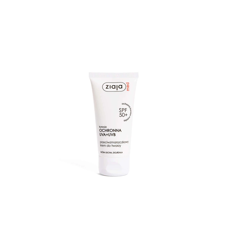 Ziaja Med, SPF 50+, крем проти зморшок, 50 мл: ціни та характеристики