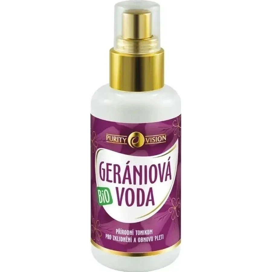 PURITY VISON Bio Геранієва вода 1×100 мл, геранієва вода: ціни та характеристики