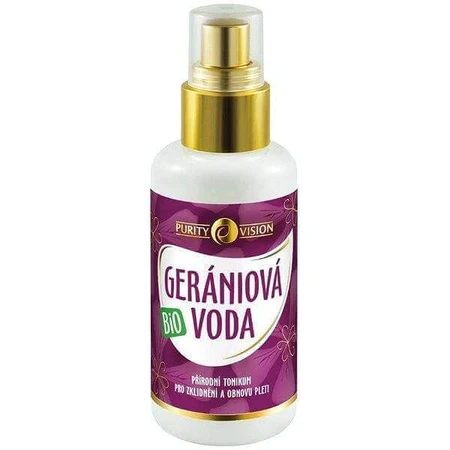 PURITY VISON Bio Геранієва вода 1×100 мл, геранієва вода: ціни та характеристики