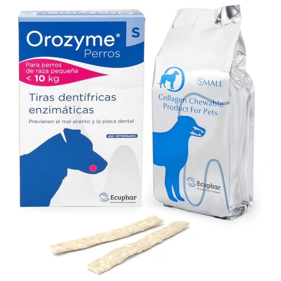 Коллагеновые жевательные палочки для гигиены полости рта, S Orozyme, 141 г, Ecuphar: цены и характеристики