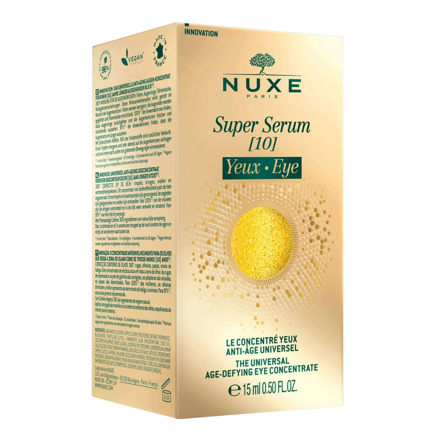 Nuxe Super Serum, універсальний антивіковий концентрат для шкіри навколо очей, 15 мл: ціни та характеристики
