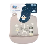 Силіконовий вкладиш Canpol Babies з кишенькою Bonjour Paris Beowy, 1 шт.