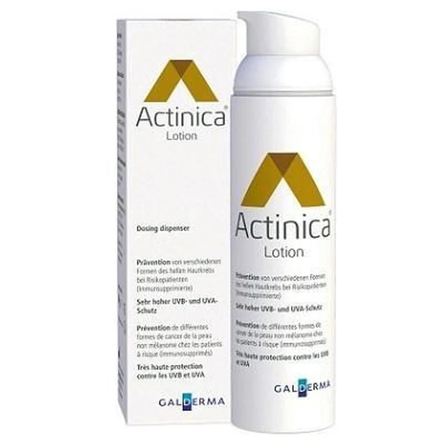 Денний лосьйон для тіла з легким фільтром Actinica Lotion у фальсифікаті з дозуванням 80 г: ціни та характеристики