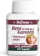 MedPharma БЕТАКАРОТЕН 25.000 м.д.+пантенол+ПАБА 1×107 к.с., дієтична добавка