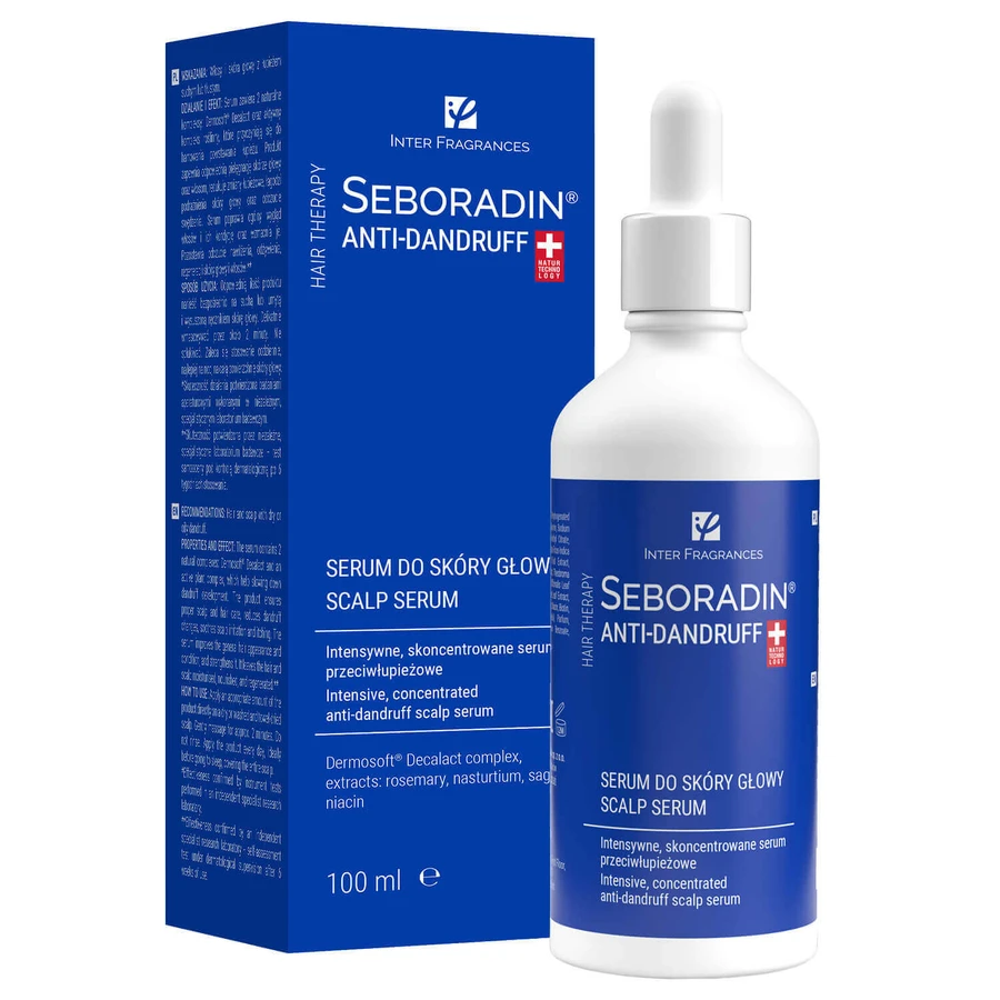 Seboradin Anti-Dandruff, сыворотка против перхоти для кожи головы, 100 мл: цены и характеристики