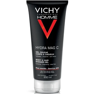 Гель для душу Vichy Homme Hydra MAG C тонізуючий зволожуючий для чоловіків, 200 мл