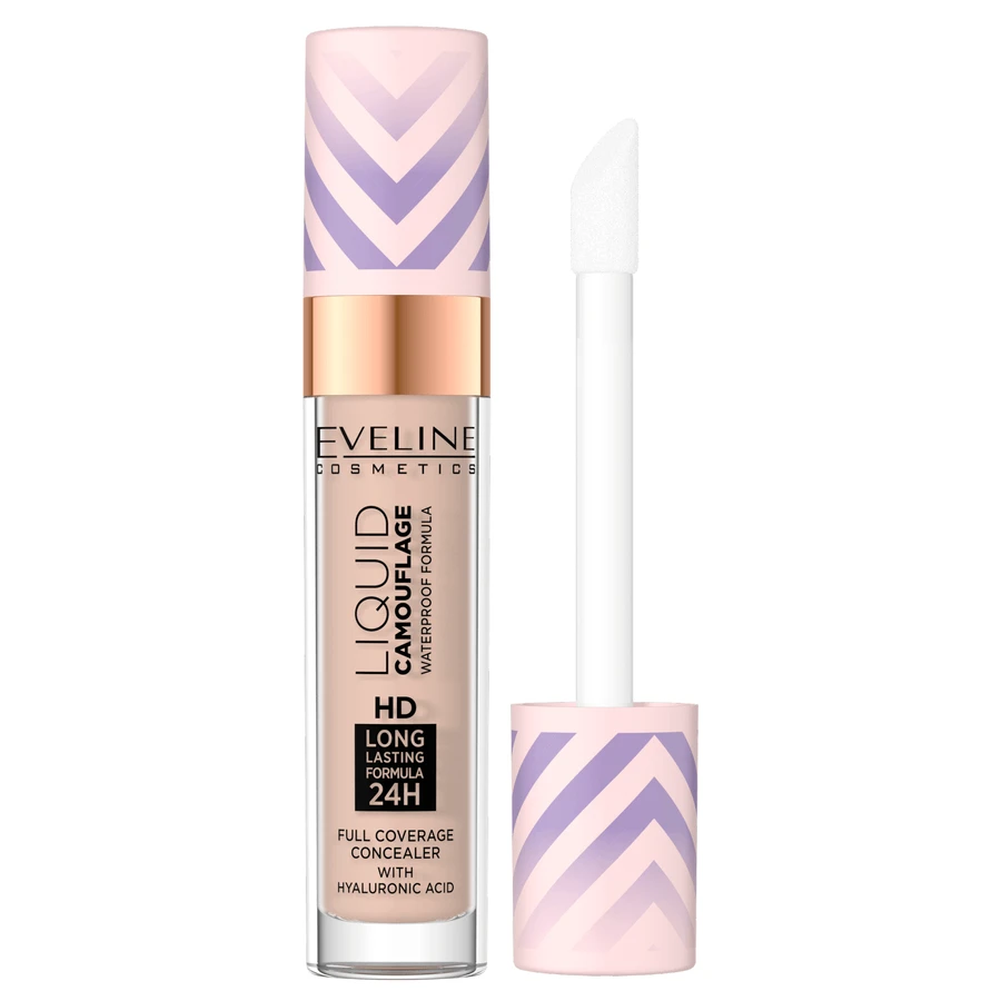 Eveline Cosmetics Liquid Camuflage Водостойкий консилер с гиалуроновой кислотой 05 Light Sand, 7,5 мл: цены и характеристики
