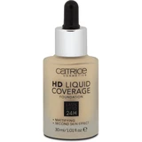 Тональний крем Catrice HD Liquid Coverage 030 Пісочно-бежевий, 30 мл