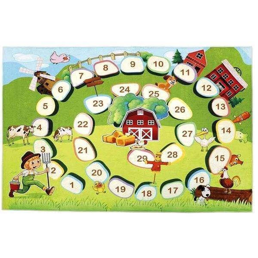 Килим fototla 100x150см 3040/205 ферма 1×1 шт, килим для дітей: ціни та характеристики