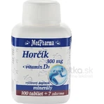 MedPharma ГОРЧИК 300MG+VIT. D 1×107 тбл, дієтична добавка: ціни та характеристики
