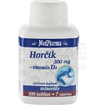 MedPharma ГОРЧИК 300MG+VIT. D 1×107 тбл, дієтична добавка: ціни та характеристики