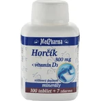 MedPharma ГОРЧИК 300MG+VIT. D 1×107 тбл, дієтична добавка: ціни та характеристики