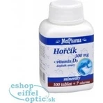 MedPharma ГОРЧИК 300MG+VIT. D 1×107 тбл, дієтична добавка: ціни та характеристики