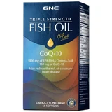Риб'ячий жир плюс коензим Q-10 Gnc Triple Strength Fish Oil Plus Coq-10, 60 капсул
