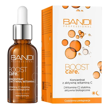 Bandi Boost Care, концентрат активного вітаміну С, 30 мл ЗАБРУДНЕНА УПАКОВКА: ціни та характеристики