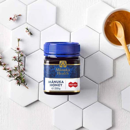 Manuka Health, Мед Манука MGO 400+, 250 г CONTAMINATED PACKAGING: цены и характеристики
