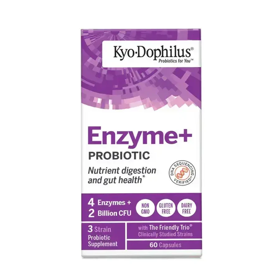 Ферментный пробиотик Kyo Dophilus, 60 капсул, Kyo Dophilus: цены и характеристики