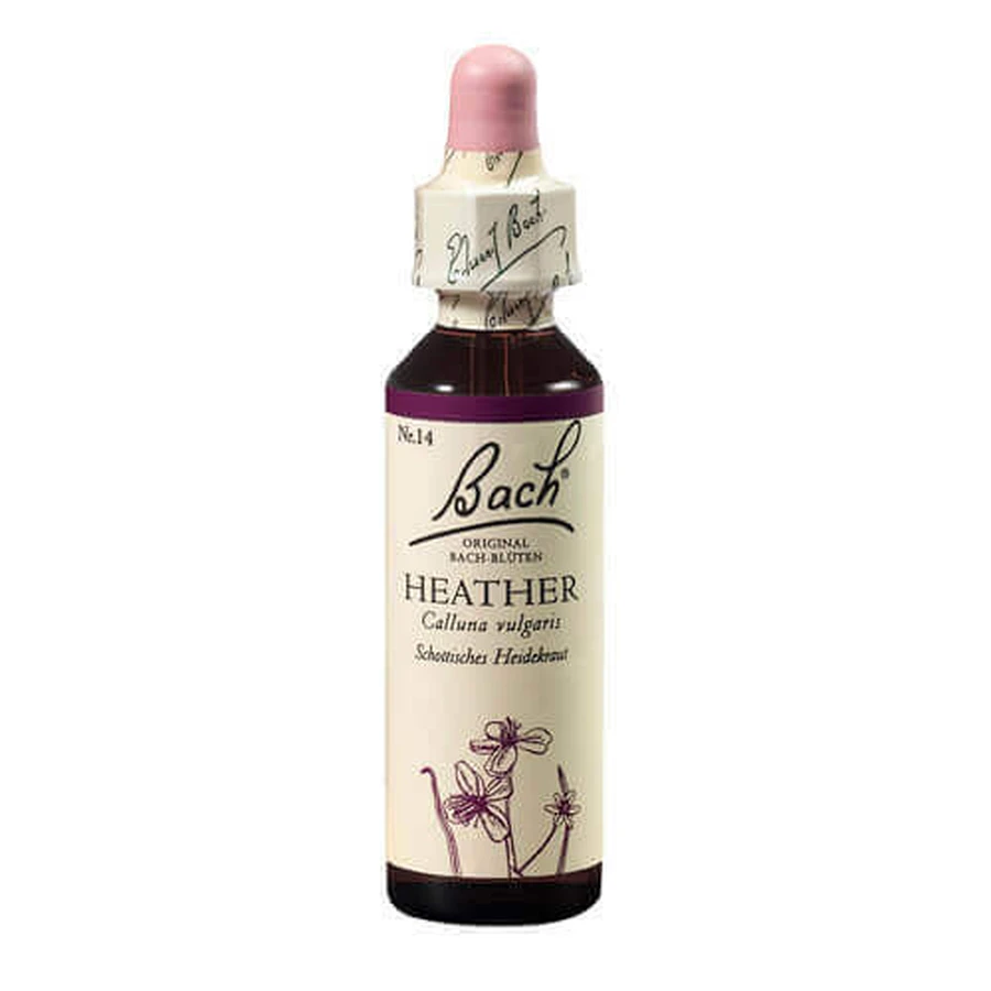 Квітковий засіб Верес Original Bach Black Heather краплі, 20 мл, Rescue Remedy: ціни та характеристики