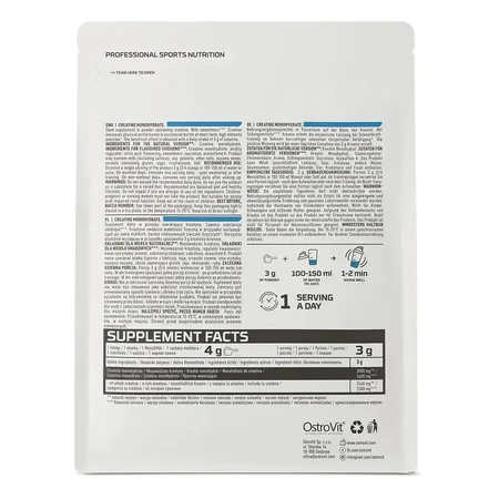 OstroVit, Креатин Pure, 300 г: цены и характеристики