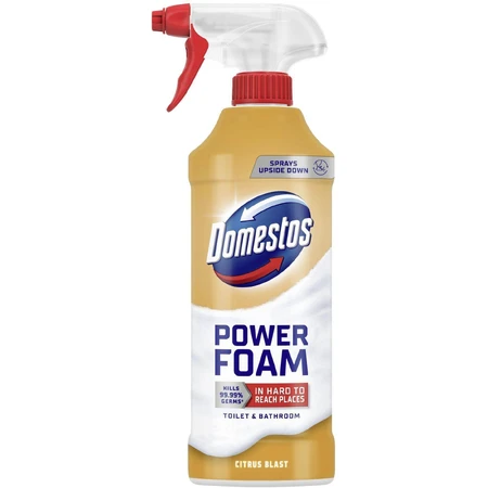 Domestos Power foam Цитрусова піна для туалету та ванни isti 435 мл: ціни та характеристики