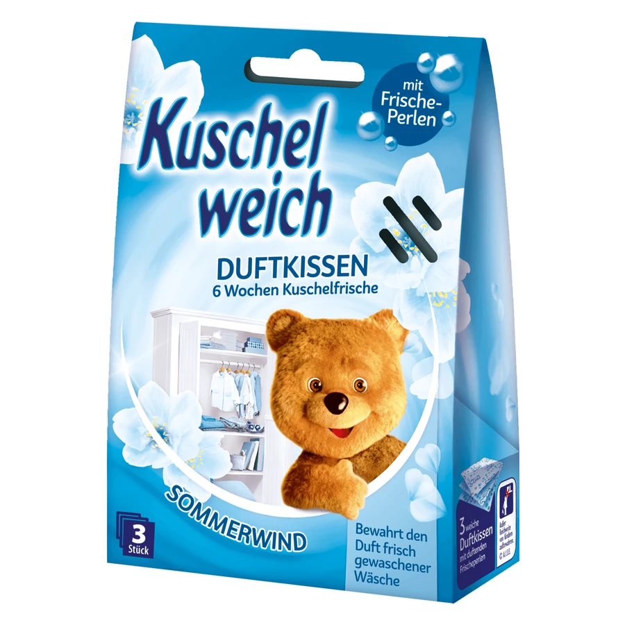 Kuschelweich, ароматичні пакетики Sommer Wind, 3 штуки: ціни та характеристики