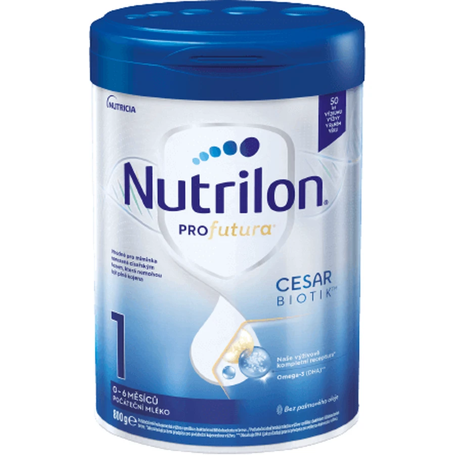 Nutrilon Profutura Cesarbiotik 1 дитяче молоко з народження 800 г: ціни та характеристики