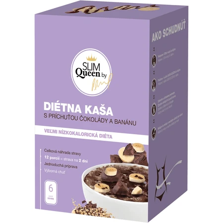 SLIM Queen Diet kaa, шоколад-банан 396 г: цены и характеристики