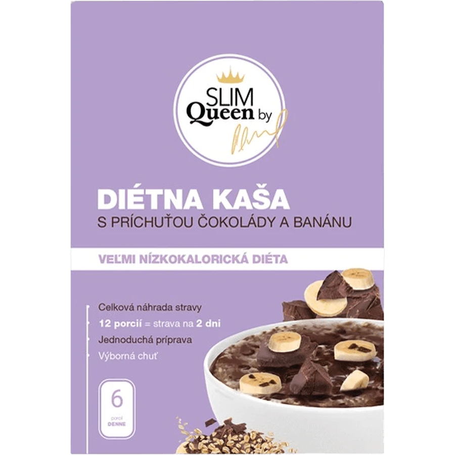 SLIM Queen Diet kaa, шоколад-банан 396 г: цены и характеристики