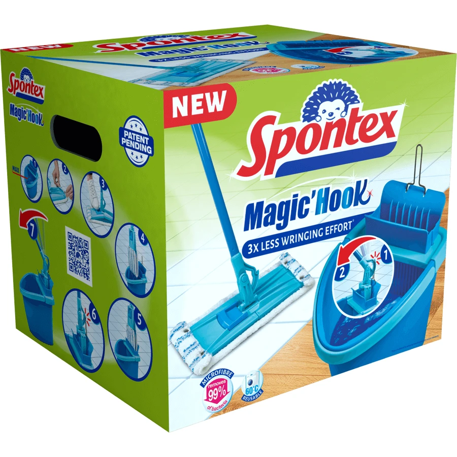Швабра Spontex Magic Hook System: цены и характеристики