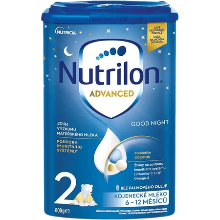 Nutrilon 2 Advanced На добраніч Продовження дитяче молочне 800 г: ціни та характеристики