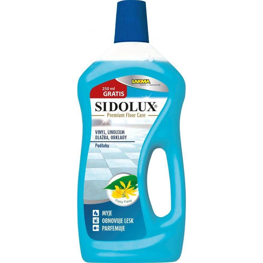 Sidolux Premium Floor Care Ylang Ylang Средство для мытья полов из винила, линолеума, плитки 1 л: цены и характеристики