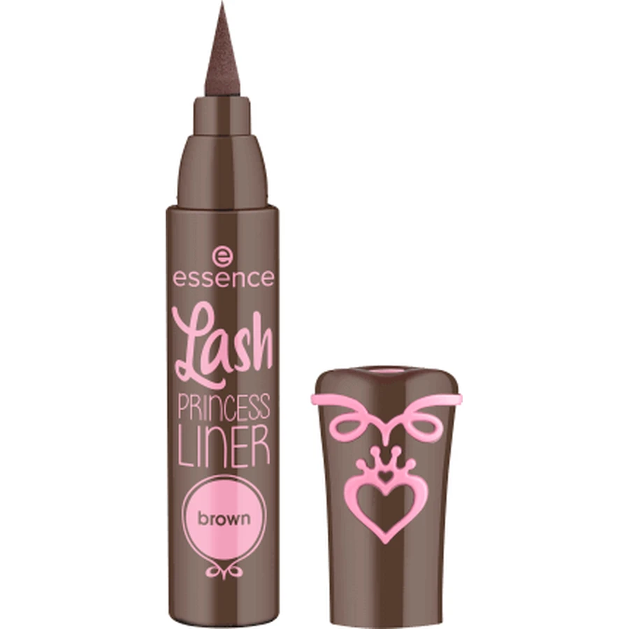 Тіні для повік Essence Cosmetics Lash Lash PRINCESS LINER коричневі, 3 мл: ціни та характеристики