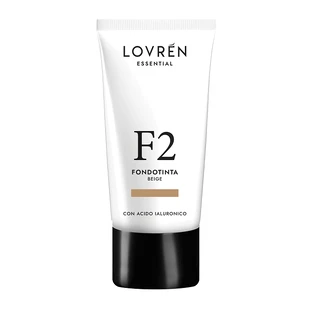 Тональний крем з гіалуроновою кислотою Бежевий F2, 25 мл, Lovren