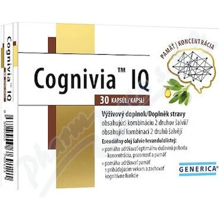 GENERICA Cognivia IQ 1×30 cps, пищевая добавка: цены и характеристики