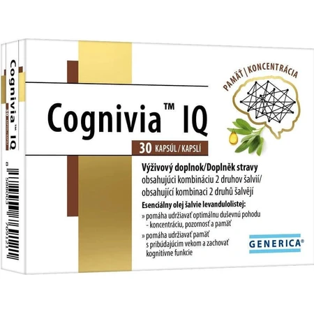 GENERICA Cognivia IQ 1×30 cps, пищевая добавка: цены и характеристики