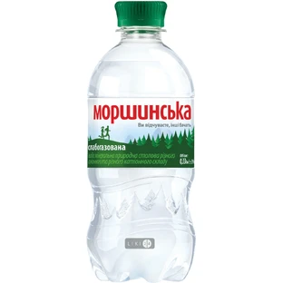 Вода мінеральна Моршинська природна столова слабогазована 0.33 л