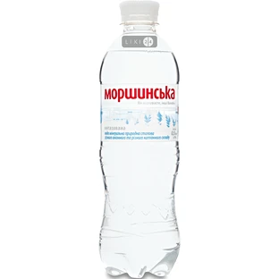 Мінеральна природна столова негазована вода Моршинська 0.5 л
