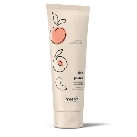Resibo Rich Peach, натуральный эль для умывания лица с экстрактом персика, 125 мл: цены и характеристики