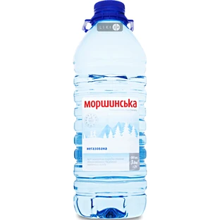 Вода минеральная Моршинская негазированная 3 л