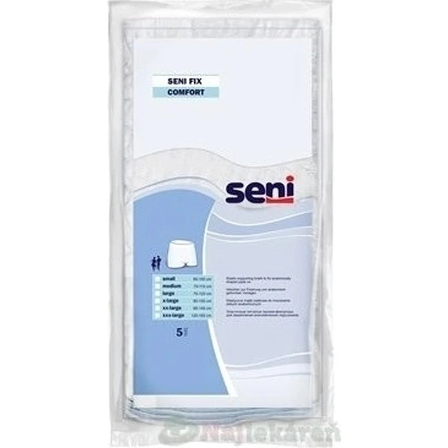 Seni FIX COMFORT XX-Large 1×5 шт, еластичні фіксовані штани XXL: ціни та характеристики