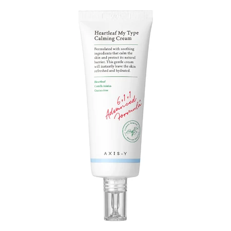 Axis-y Heartleaf My-Type Calming Cream, увлажняющий и успокаивающий крем для лица, 60 мл: цены и характеристики